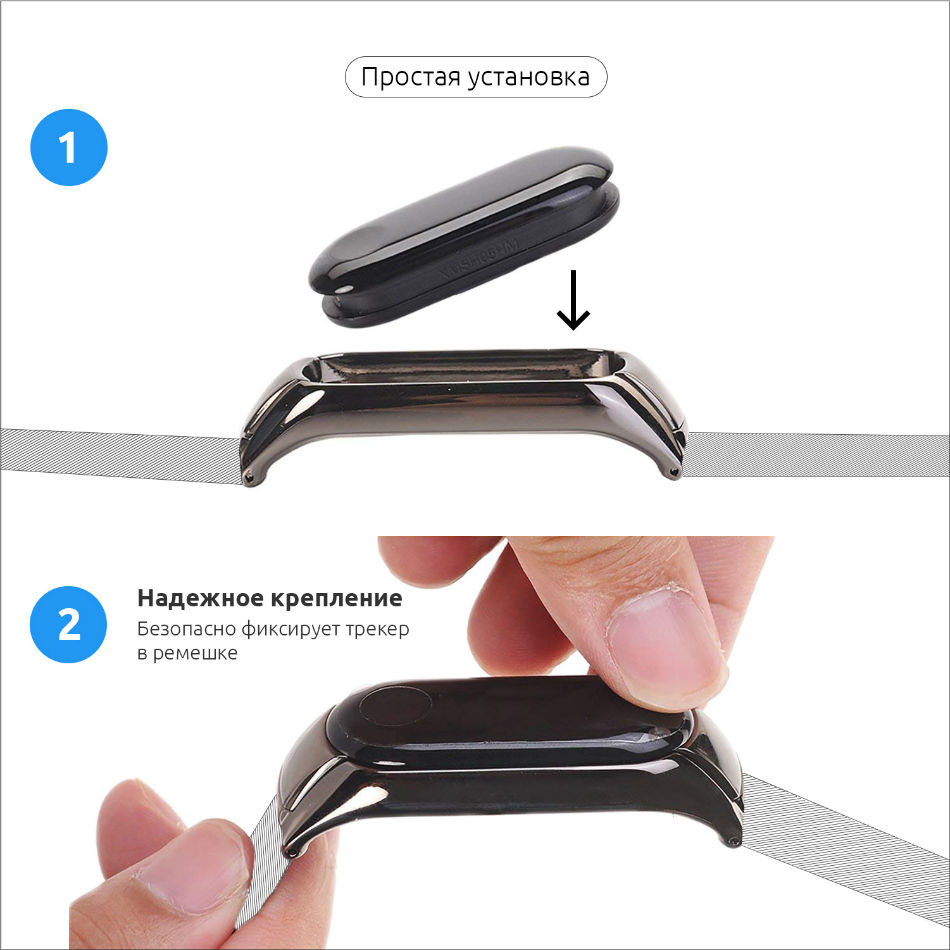 Фото 4 Браслет ARMORSTANDART Xiaomi Mi Band 3 Purple (ARM53951)