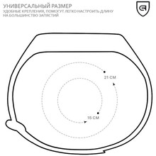 Ремешок ARMORSTANDART Xiaomi Mi Band 3 Blue (ARM51837)