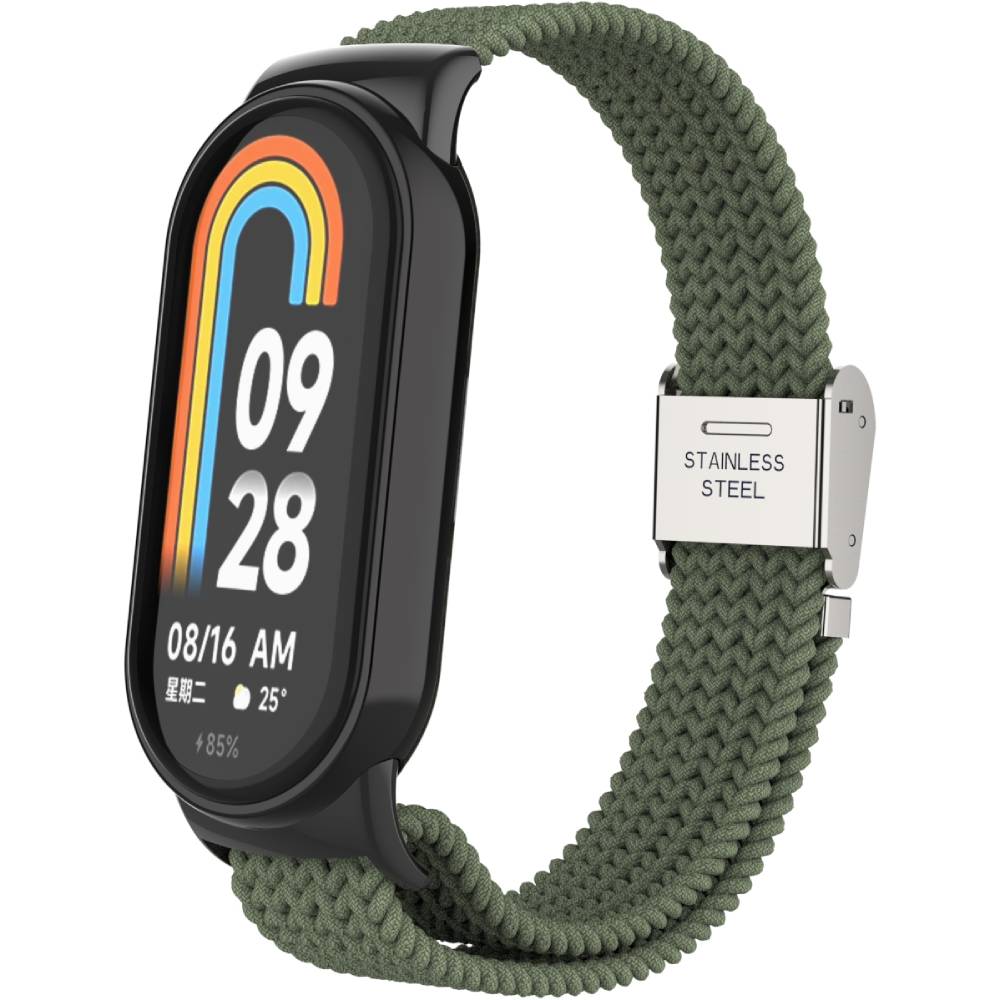 Ремешок ArmorStandart Braided Solo Loop для Xiaomi Mi Band 9/8 Khaki (ARM69929)