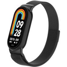 Ремінець ArmorStandart Milanese Magnetic Band для Xiaomi Mi Band 9/8 Black (ARM69916)