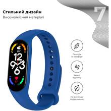 Ремешок ARMORSTANDART New Style Royal для Xiaomi Mi Band 7/6/5 Blue (ARM72359)