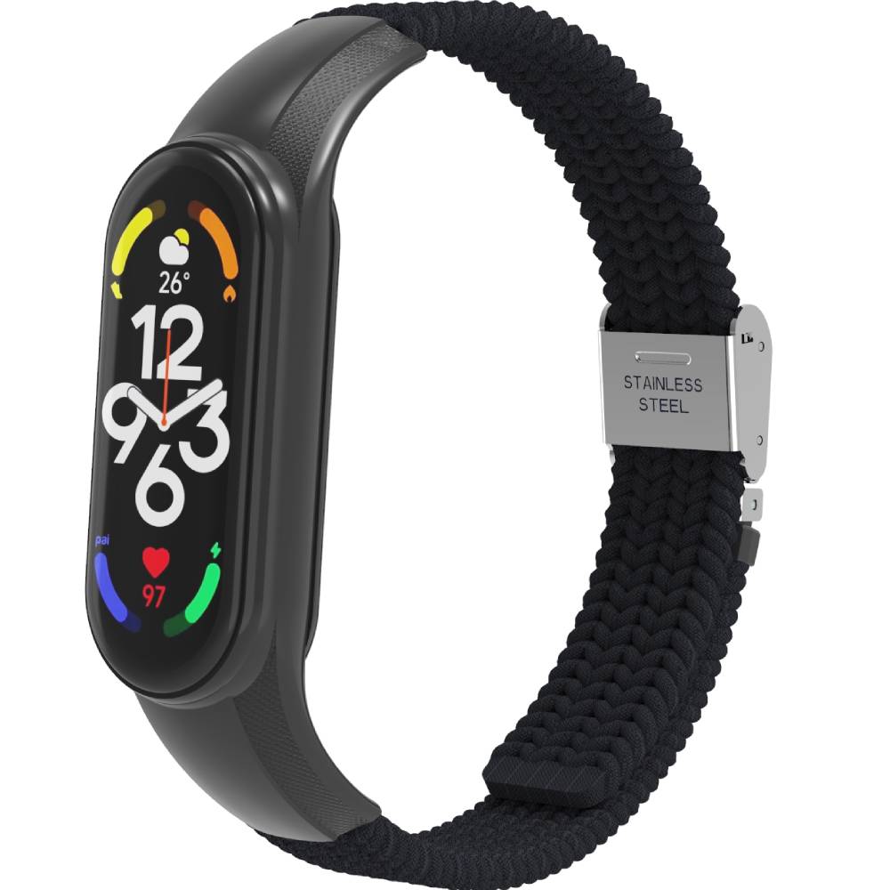 Ремінець ARMORSTANDART Braided Solo Loop для Xiaomi Mi Band 7/6/5/4 Black (ARM69902) Ремінець ARMORSTANDART Braided Solo Loop для Xiaomi Mi Band 7/6/5/4 Black (ARM69902)