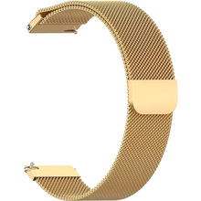 Ремешок BECOVER Milanese Style для Honor MagicWatch 2(22mm) Gold (707778)