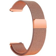 Ремешок BECOVER Milanese Style для Honor MagicWatch 2(22mm) Rose Gold (707780)