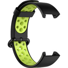 Ремешок BECOVER Vents Style для Xiaomi Redmi Smart Band 2 Black/Green (709423)