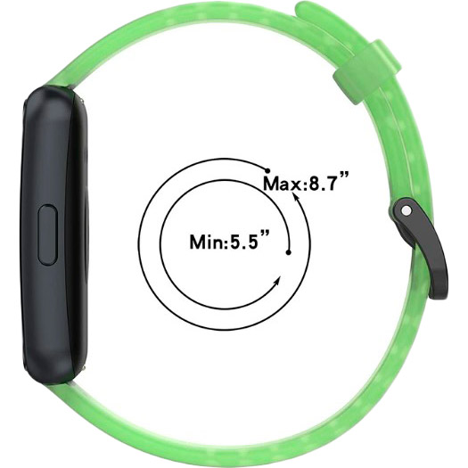 Ремінець BECOVER Crystal Style для Huawei Band 7/Honor Band 7 Orange (709435) Тип ремінець