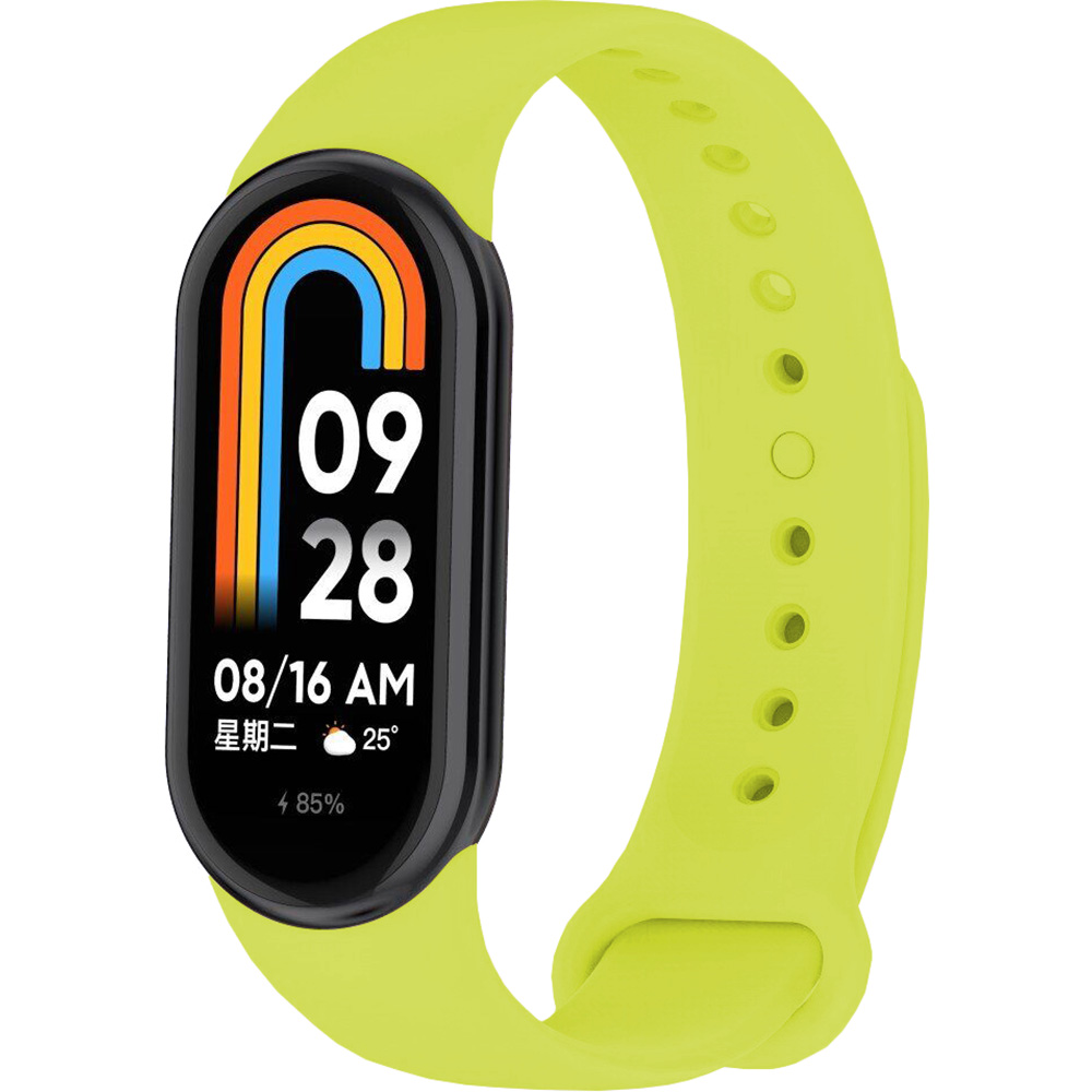 Ремешок BECOVER для Xiaomi Smart Band 8 Lime (709401) Ремешок BECOVER для Xiaomi Smart Band 8 Lime (709401)