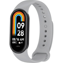 Ремінець BECOVER для Xiaomi Smart Band 8 Light Gray (709403)