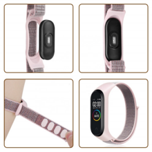 Ремінець BECOVER Nylon Style для Xiaomi Mi Smart Band 7 Lime-Gray (707664)