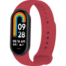 Ремінець BECOVER для Xiaomi Mi Smart Band 8 Red Wine (709411)