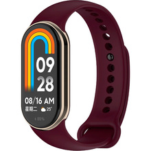 Ремешок BECOVER для Xiaomi Mi Smart Band 8 Tyrian Purple (709412)