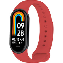 Ремешок BECOVER для Xiaomi Mi Smart Band 8 Dark Red (709385)