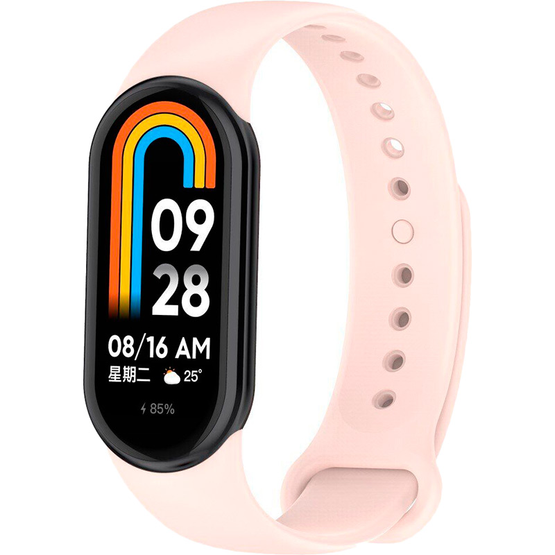 Ремінець BECOVER для Xiaomi Mi Smart Band 8 Grapefruit-Pink (709390) Ремінець BECOVER для Xiaomi Mi Smart Band 8 Grapefruit-Pink (709390)