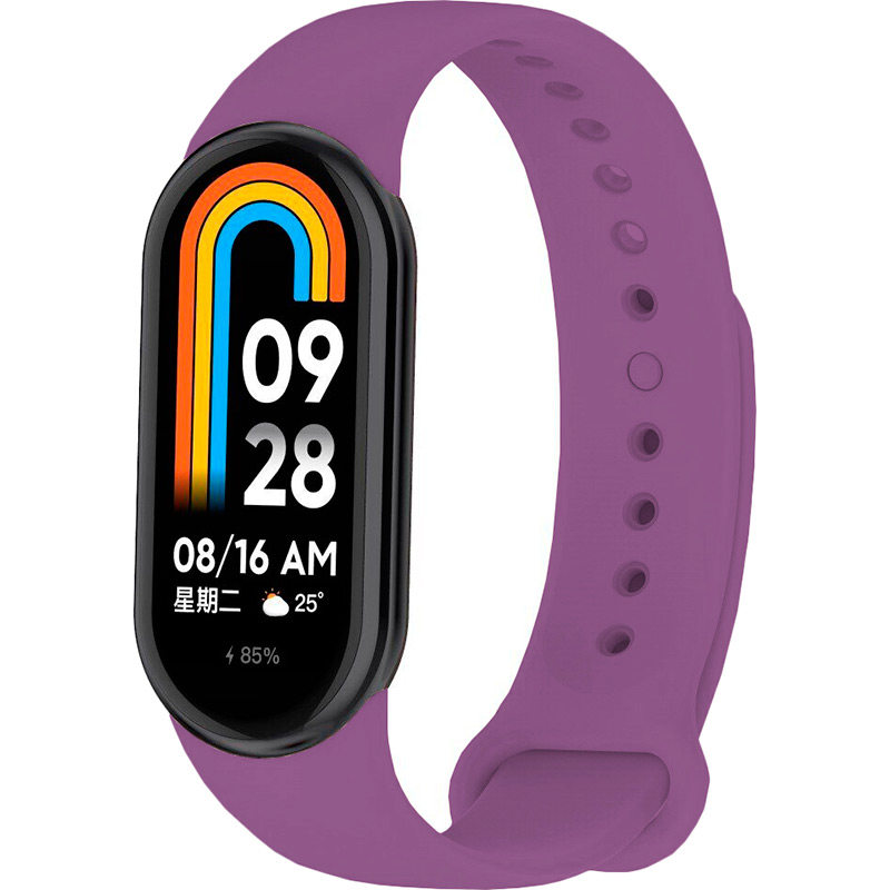 Ремінець BECOVER для Xiaomi Mi Smart Band 8 Purple (709394) Ремінець BECOVER для Xiaomi Mi Smart Band 8 Purple (709394)