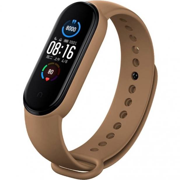 Ремінець BECOVER для Xiaomi Mi Smart Band 5/Mi Smart Band 6 Brown (707651) Ремінець BECOVER для Xiaomi Mi Smart Band 5/Mi Smart Band 6 Brown (707651)