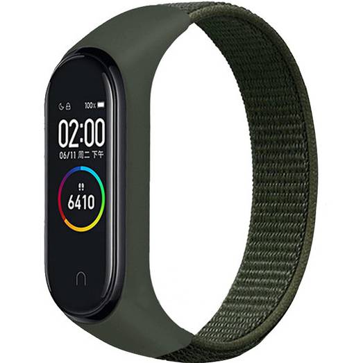 Ремінець BECOVER Nylon Style для Xiaomi Mi Smart Band 7 Khaki (707661) Ремінець BECOVER Nylon Style для Xiaomi Mi Smart Band 7 Khaki (707661)