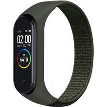 Ремешок BECOVER Nylon Style для Xiaomi Mi Smart Band 7 Khaki (707661)