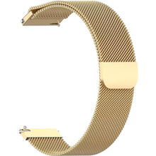 Браслет BECOVER Milanese Style для Samsung Galaxy (20mm)/Watch 5/Watch Active/Gear S2 Gold (707674)