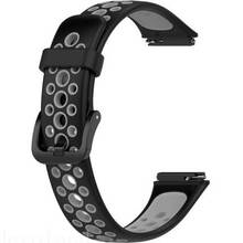 Ремінець BECOVER Vents Style для Huawei Band 7/Honor Band 7 Black-Gray (709438)