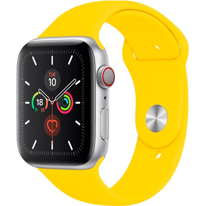 Ремінець XOKO Sport для Apple Watch 42/44/45/49 мм Yellow (XK-AW-42SP-YL)