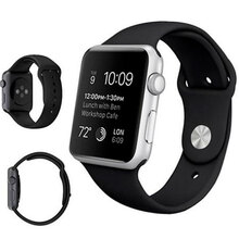 Ремінець XOKO Sport для Apple Watch 42/44/45/49 мм Black (XK-AW-42SP-BK)