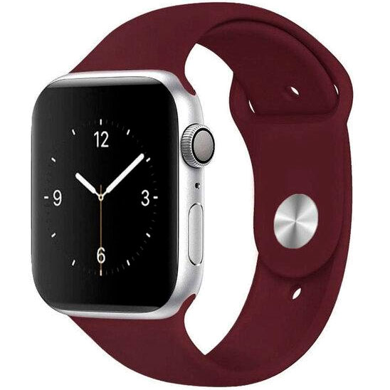 Ремешок XOKO Sport для Apple Watch 42/44/45/49 мм Bordo (XK-AW-42SP-BRD) Совместимость по модели Apple Watch Series 9 45 мм 