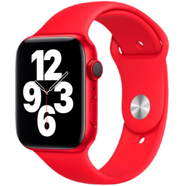 Ремінець XOKO Sport для Apple Watch 42/44/45/49 мм Red (XK-AW-42SP-RD) Сумісність за моделлю Apple Watch SE 44 мм 2022