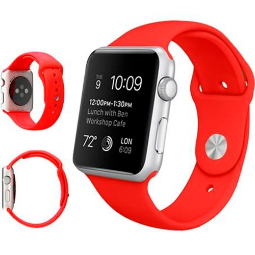 Ремінець XOKO Sport для Apple Watch 42/44/45/49 мм Red (XK-AW-42SP-RD) Сумісність за моделлю Apple Watch Series 8 45 мм