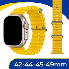 Ремешок XOKO Ultra для Apple Watch 42/44/45/49мм Mustard (XK-AW-42ULT-MST)