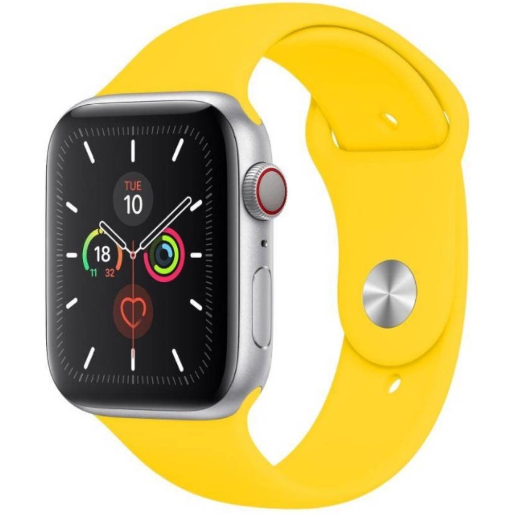 Ремешок XOKO Sport для Apple Watch 38/40/41мм Yellow (XK-AW-38SP-YL)