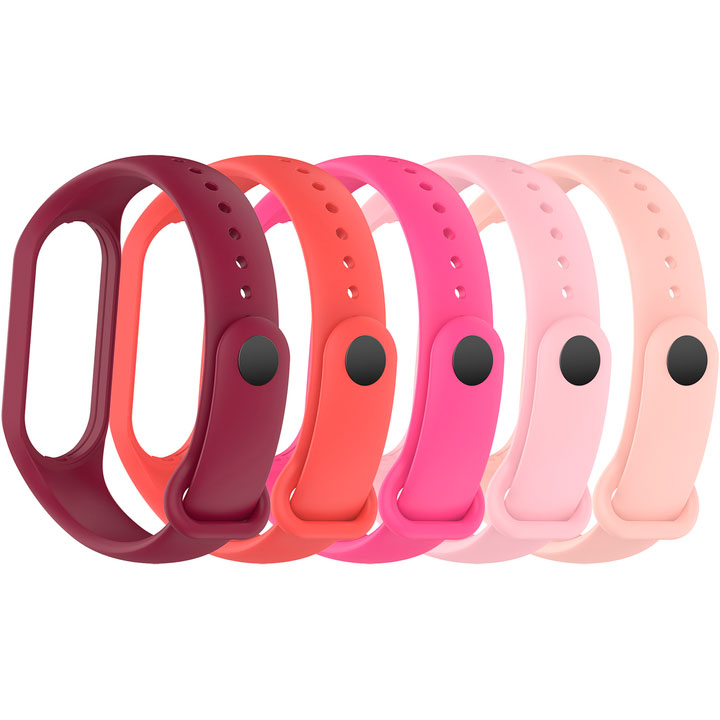 Комплект ремінців ArmorStandart для Xiaomi Mi Band 7/6/5 New Style Pink Punch (ARM75066) Сумісність за моделлю XIAOMI Mi Band 6