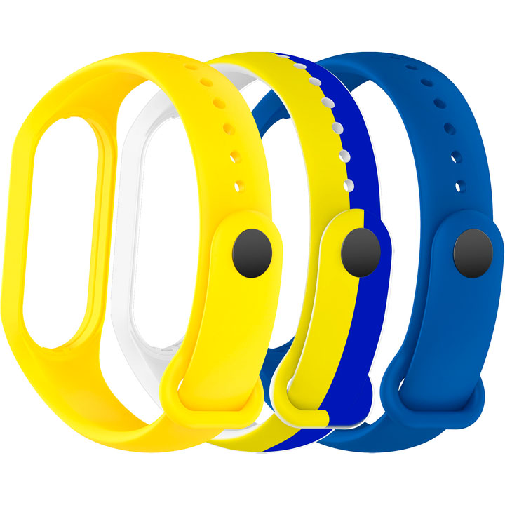 Комплект ремінців ArmorStandart для Xiaomi Mi Band 7/6/5 New Style Ukraine (ARM75053) Сумісність за моделлю XIAOMI Mi Band 5