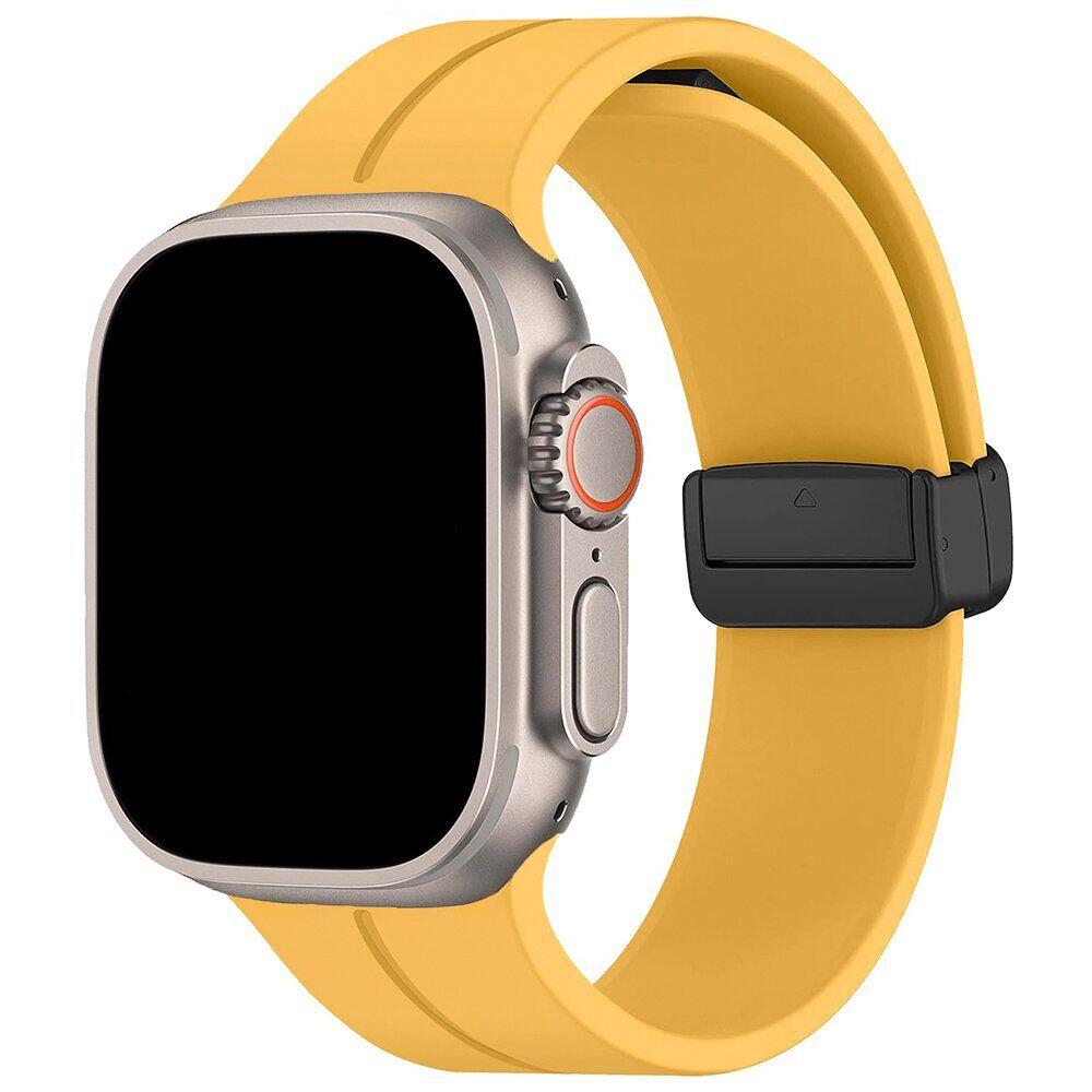 Ремешок XOKO для Apple Watch 38/40/41 мм Yellow (XK-MGT-38YL) Совместимость по модели Apple Watch