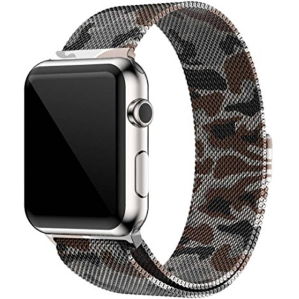 Ремінець XOKO Milanese для Apple Watch 38/40/41мм Khaki Grey (XK-MTL-KHGR)