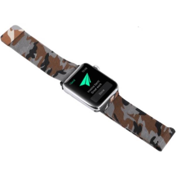 Ремінець XOKO Milanese для Apple Watch 38/40/41мм Khaki Brown (XK-MTL-KHBR) Сумісність за моделлю Apple Watch