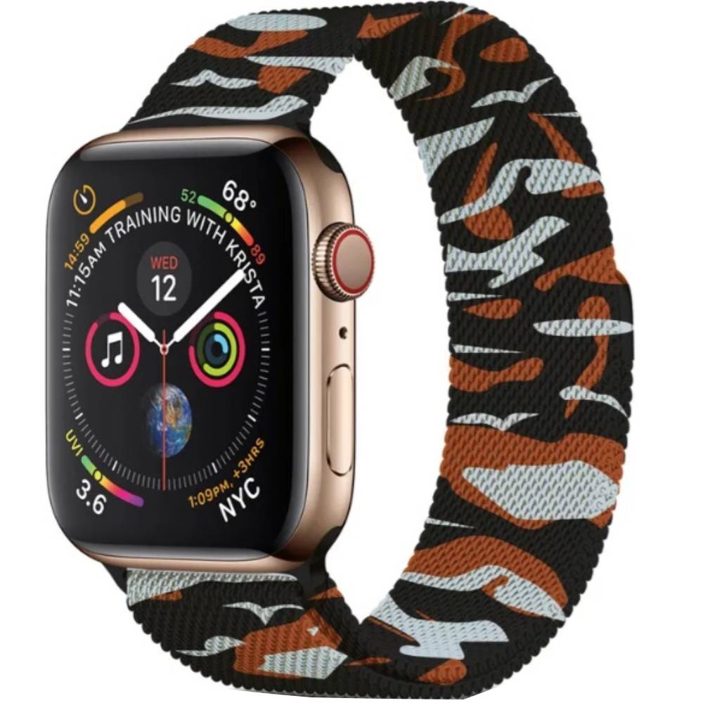 Ремешок XOKO Milanese для Apple Watch 38/40/41мм Khaki Orange (XK-MTL-KHOR)