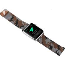 Браслет XOKO Milanese для Apple Watch 42/44/45/49мм Khaki Brown (XK-MTL-44KHBR)