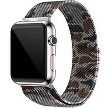 Браслет XOKO Milanese для Apple Watch 42/44/45/49мм Khaki Brown (XK-MTL-44KHBR)