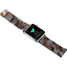 Браслет XOKO Milanese для Apple Watch 42/44/45/49мм Khaki Orange (XK-MTL-44KHOR)