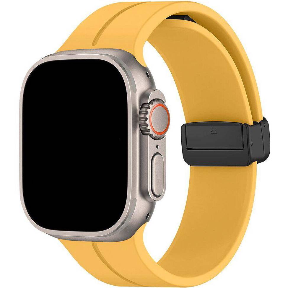 Ремешок XOKO для Apple Watch 42/44/45/49 мм Yellow (XK-MGT-44YL)