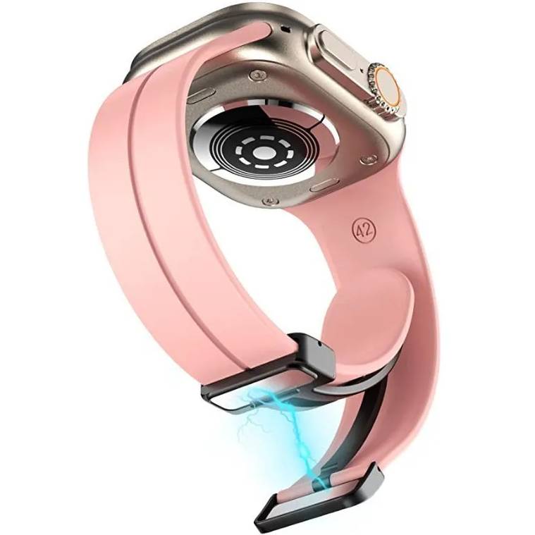 Ремешок XOKO  для Apple Watch 42/44/45/49 мм Pink (XK-MGT-44PN) Совместимость по модели Apple Watch Series 4 44mm