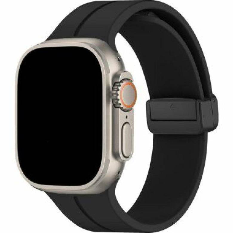 Ремінець XOKO для Apple Watch 42/44/45/49 мм Black (XK-MGT-44BK)