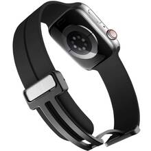 Ремешок XOKO для Apple Watch 42/44/45/49 мм Black (XK-MGT-44BK)