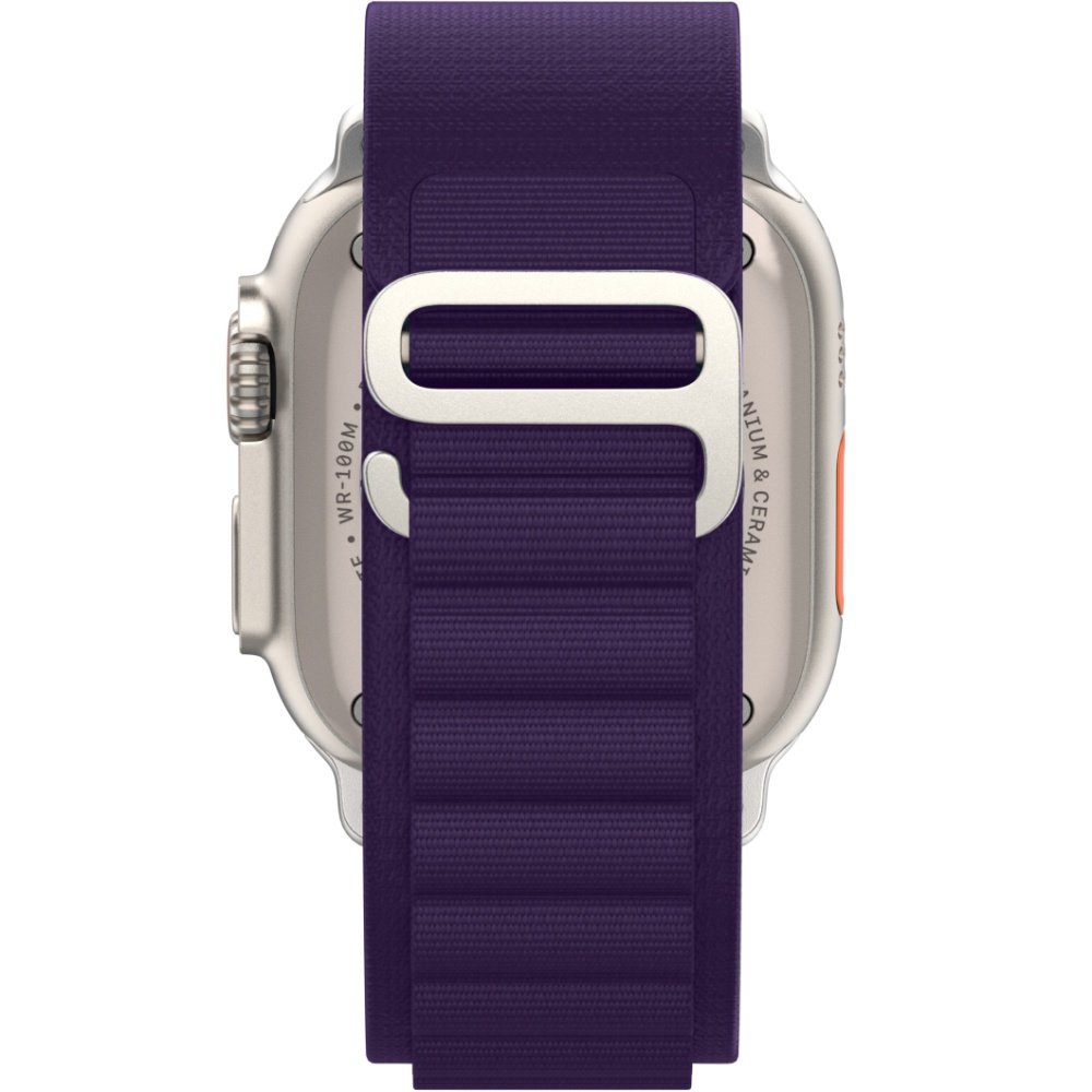 Зовнішній вигляд Ремінець ARMORSTANDART Alpina Band для Apple Watch All Series 38/40/41mm Purple (ARM74196)