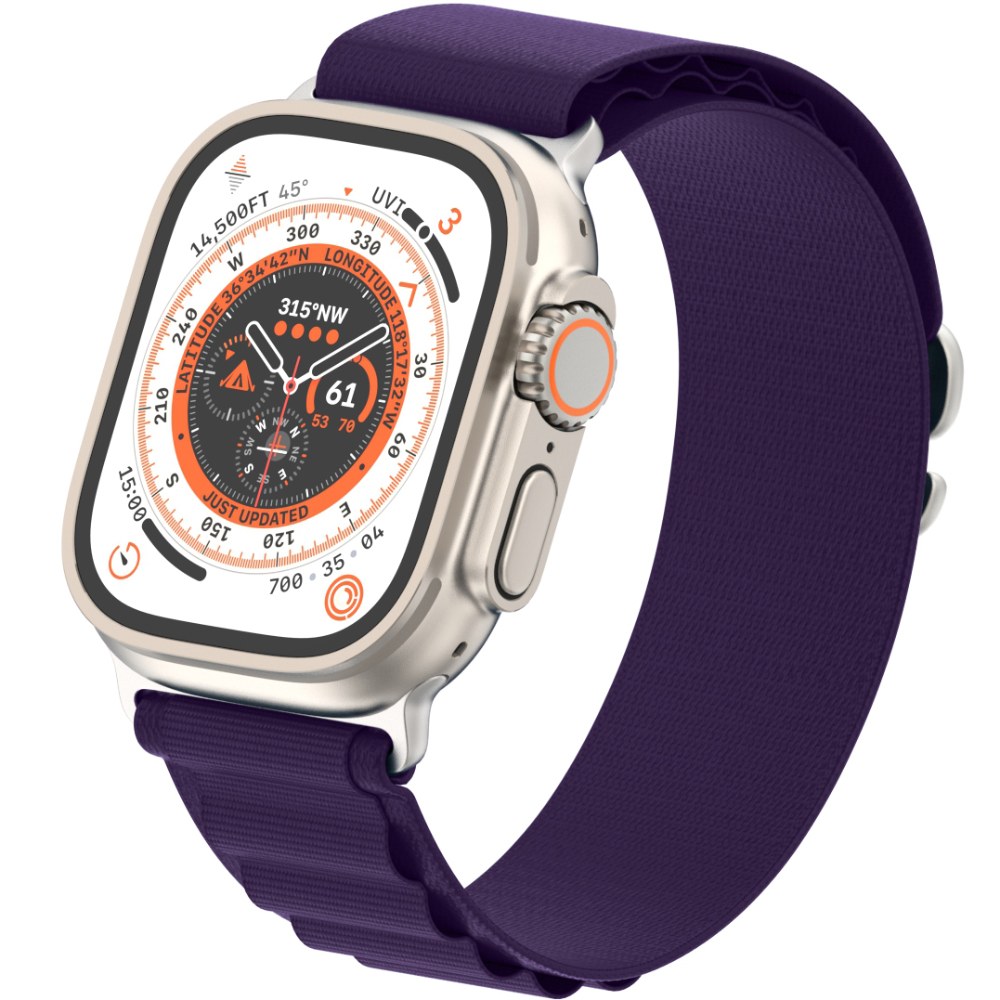 Ремінець ARMORSTANDART Alpina Band для Apple Watch All Series 38/40/41mm Purple (ARM74196)