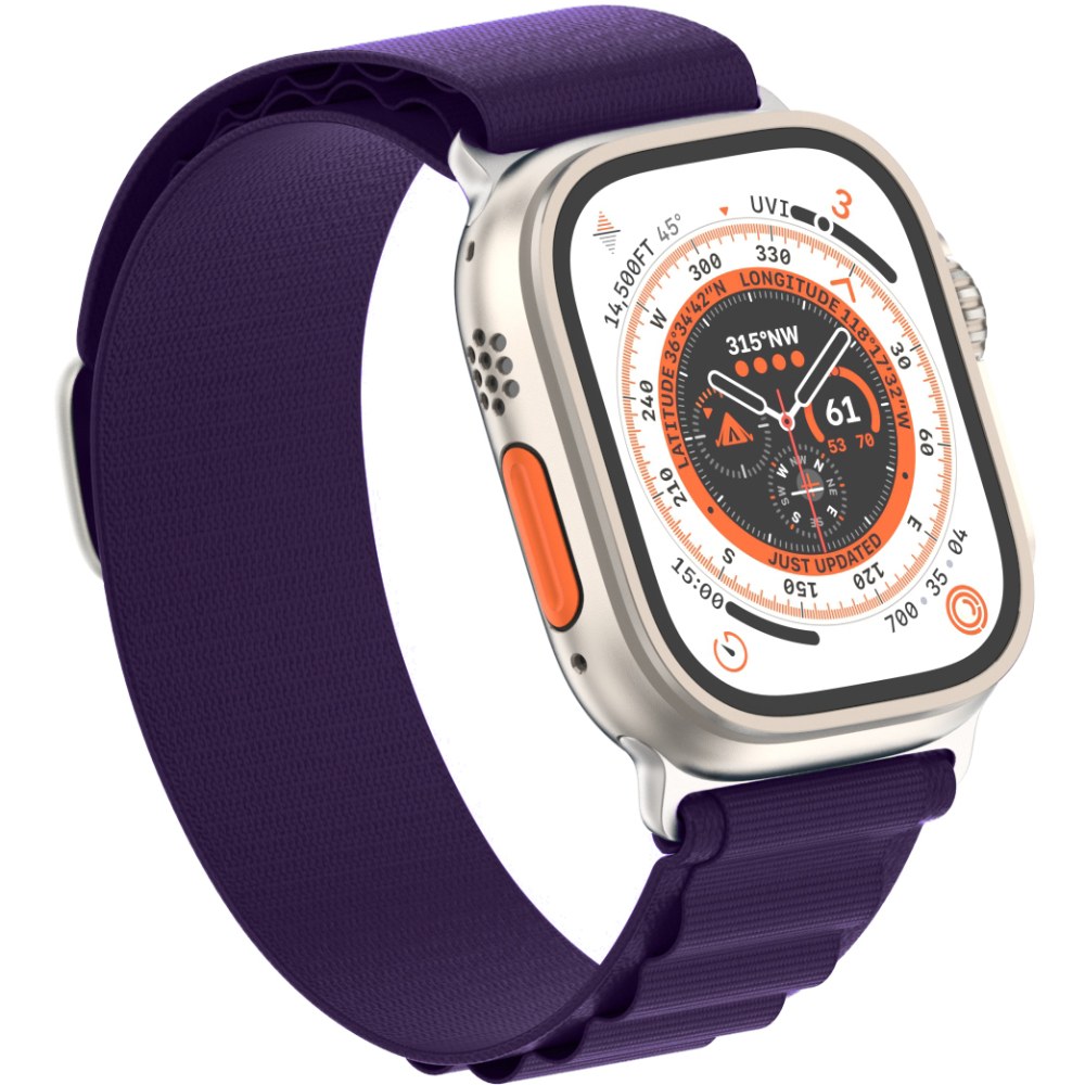 Ремінець ARMORSTANDART Alpina Band для Apple Watch All Series 38/40/41mm Purple (ARM74196) Сумісність за моделлю Apple Watch