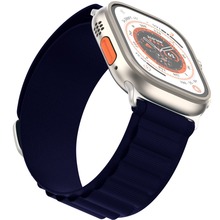 Ремешок ARMORSTANDART Alpina Band для Apple Watch All Series 38/40/41mm Dark Blue (ARM74197)