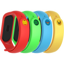 Комплект ремінців ARMORSTANDART для Xiaomi Mi Band 7/6/5 Superhero Edition 4шт (ARM77059)