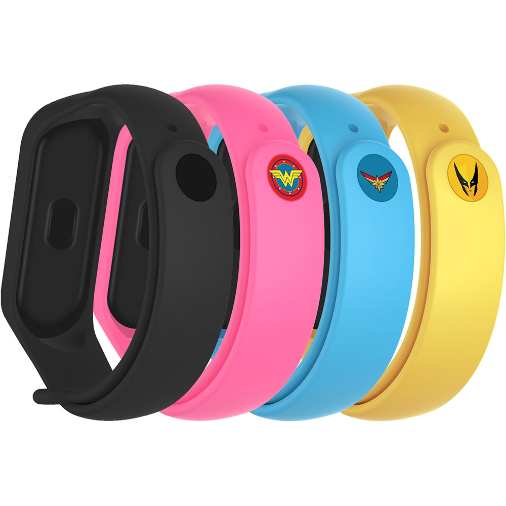 Комплект ремешков ARMORSTANDART для Xiaomi Mi Band 7/6/5 Superhero Edition 3 4шт (ARM77061)