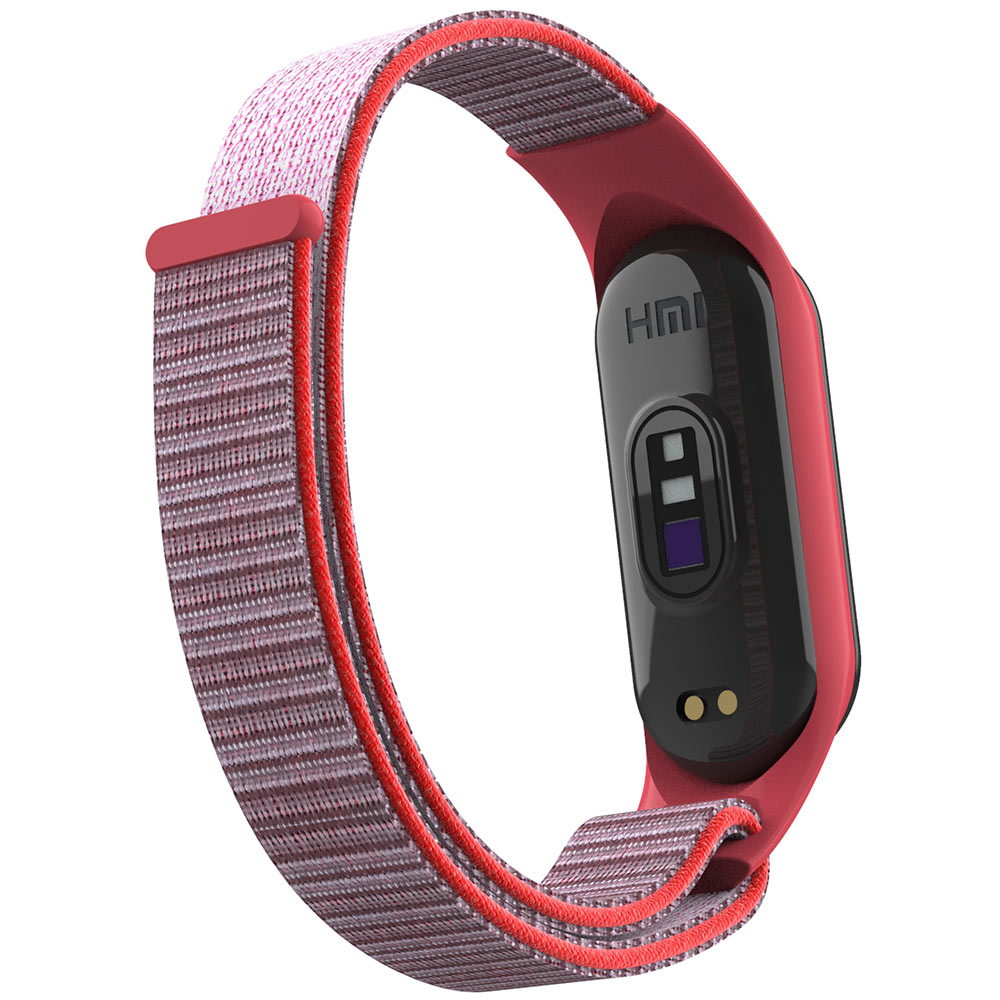 Комплект ремінців ARMORSTANDART Set для Xiaomi Mi Band 7/6/5 New Style Red + Зарядний кабель (ARM77038) Тип комплект ремінців